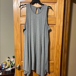 Sleeveless Gray Dress